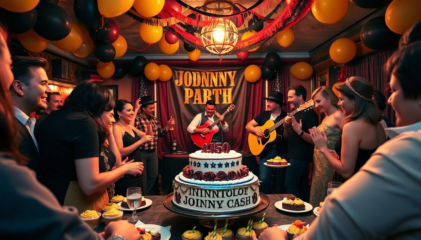 Celebrate at johnnycashbirthday.com with a vibrant birthday bash honoring Johnny Cash's legacy.