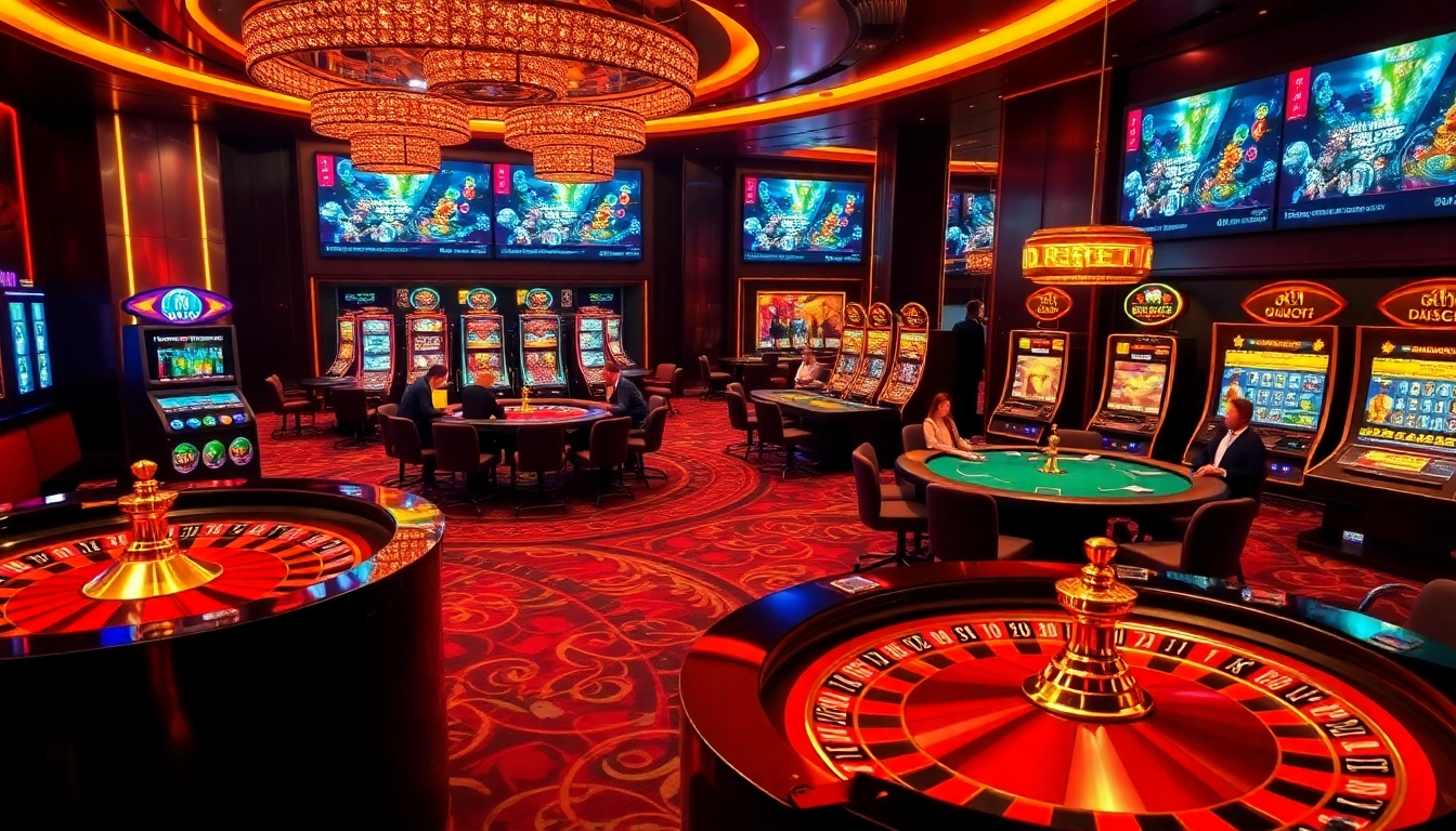 Experience the thrill of online gambling with nhà cái 8kbet at luxurious casino tables filled with action.